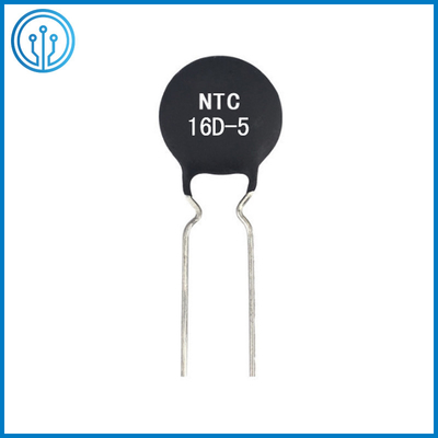 ترمیستور توان محدود کننده جریان NTC شعاعی 2 پین 18D-5 16D-5 16 اهم 5 میلی متر 0.6 آمپر