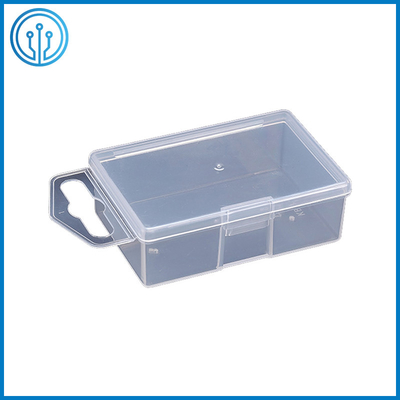 جعبه بسته بندی پلاستیکی پلی پروپیلن شفاف UL 94V-2 برای کیت های قطعات الکترونیکی