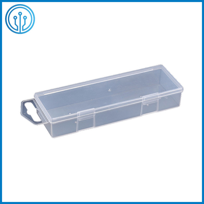 جعبه بسته بندی پلاستیکی پلی پروپیلن شفاف UL 94V-2 برای کیت های قطعات الکترونیکی