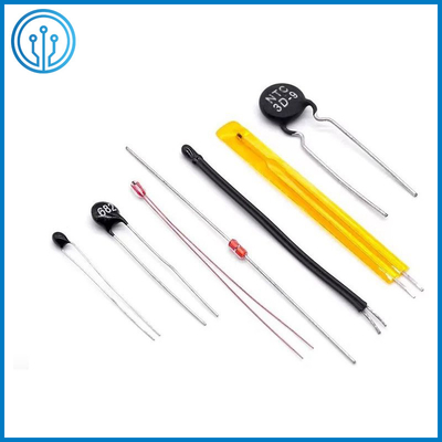 Fast Response Insolated Radial Leaded Thin Film Thermistor NTC 100K 3950 50mm 75mm